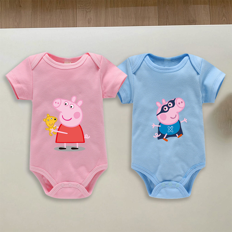 Baby Clothing 1 Year Old - Peppa Pigs Baby Clothes Romper Boys