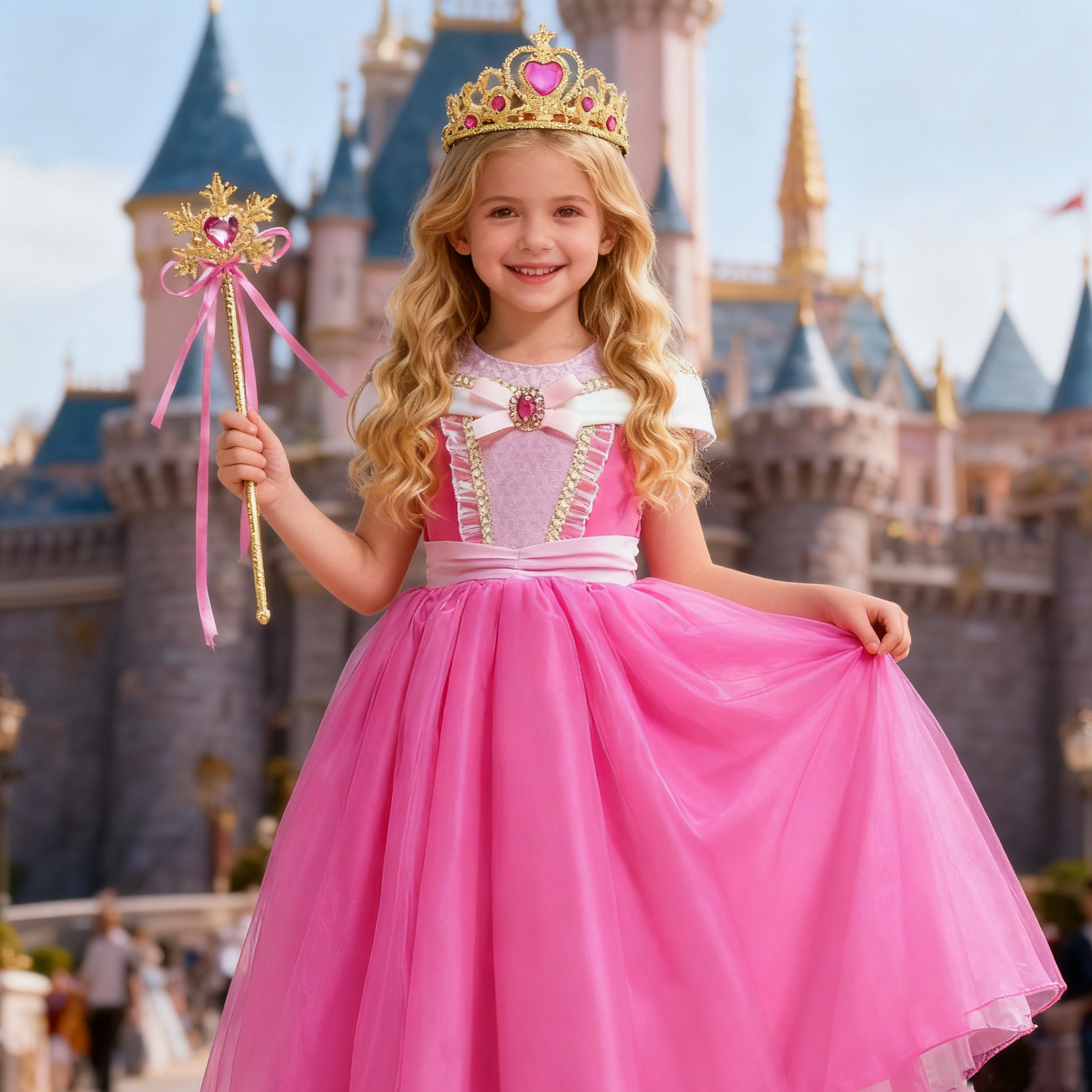Girl Pink Dress Aurora Kids Co - Baby Clothing Europe recension och pris
