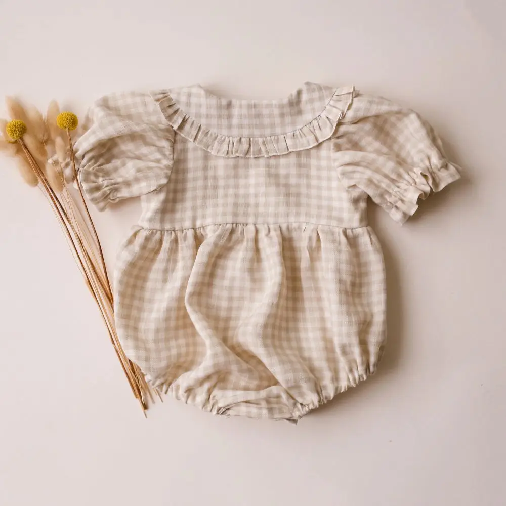 Plaid Baby Girl Jumpsuit Cotto - Baby Clothing Stores recension och pris