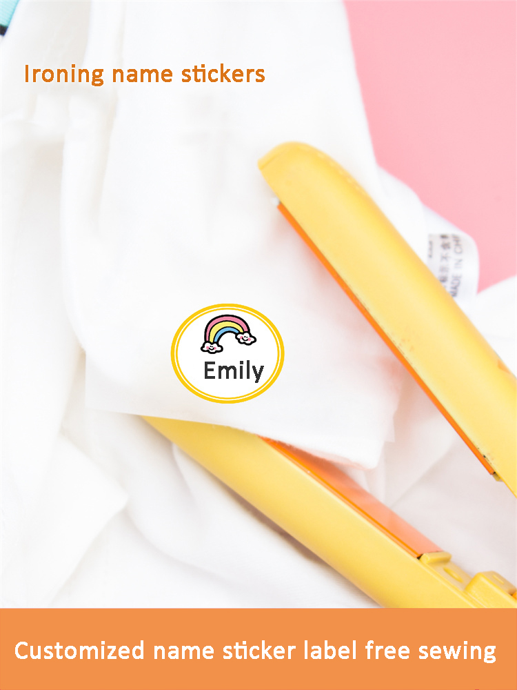 Customized Ironing-on Name Sti - Baby Clothing Labels recension och pris