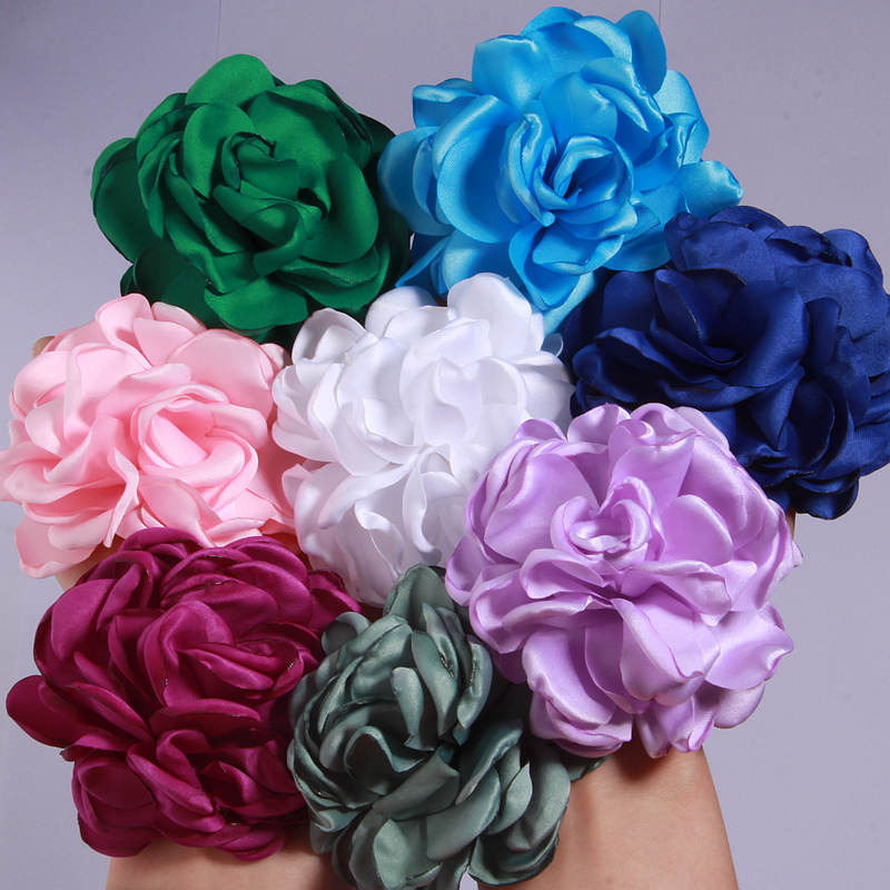 8CM Artificial Satin Rose Fabr - Baby Clothing 1 Year Old recension och pris