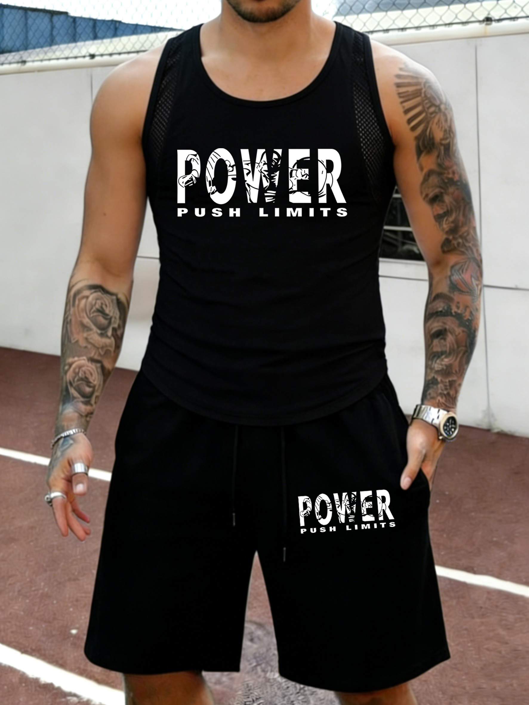 Power Push Limits Pattern Summ - Summer Short Set recension och pris