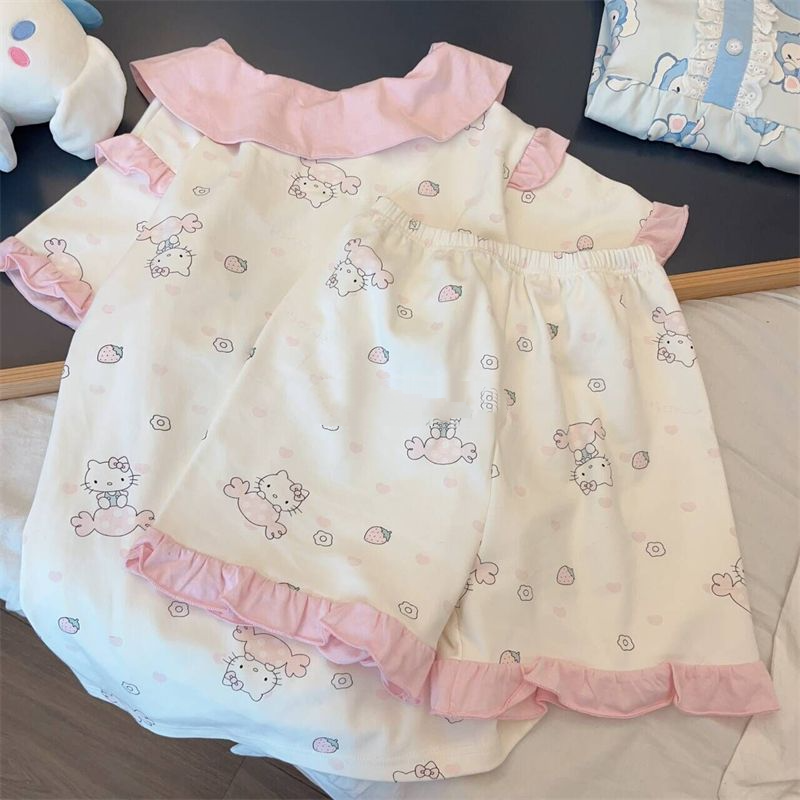 Pajamas for Women Hello Kitty  - Summer Short Set recension och pris