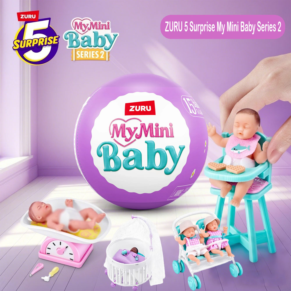Zuru  My Mini Baby 2  5 Surpri - Baby Clothing 1 Year Old recension och pris