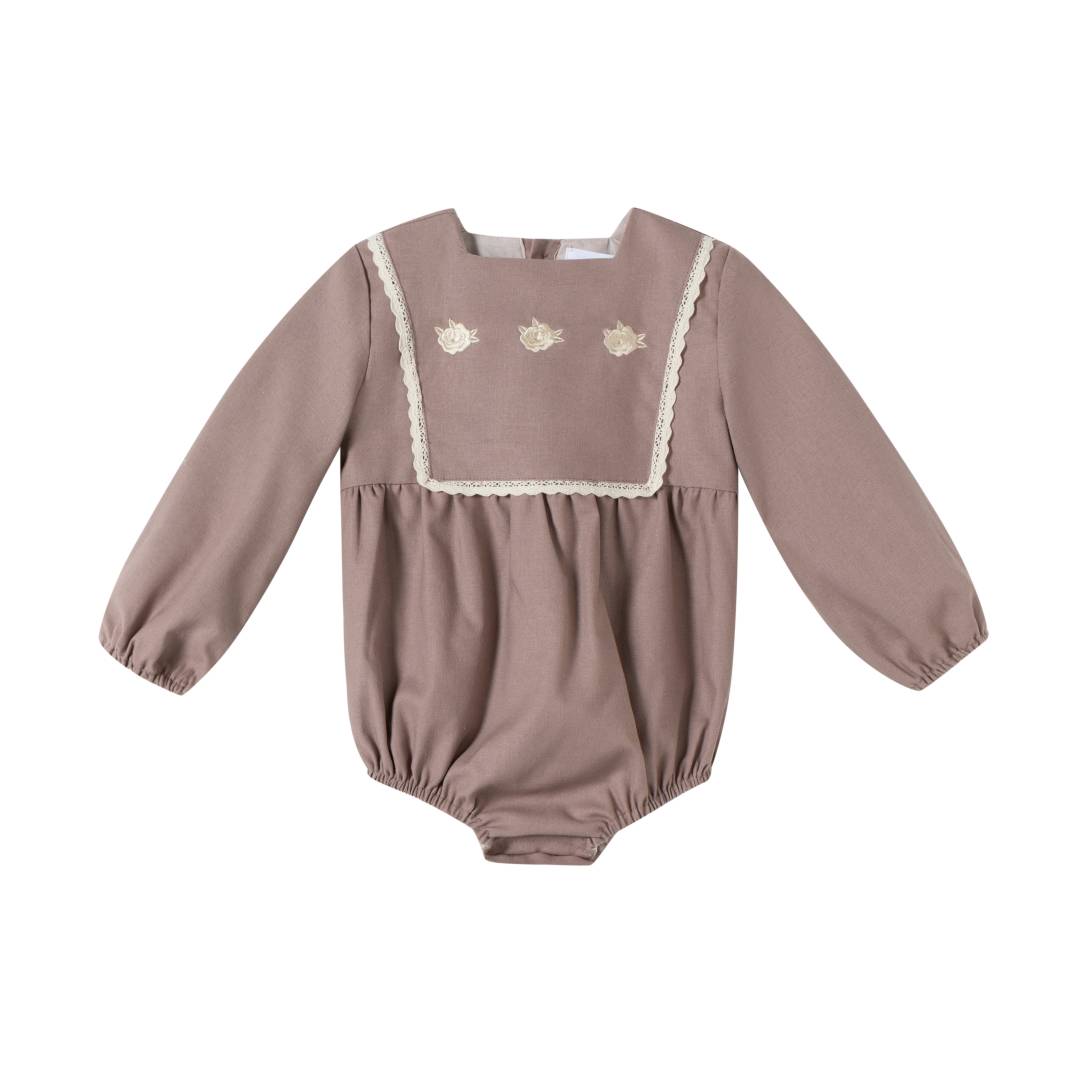 Kids Cotton Linen Clothes Embr - Baby Clothing High Quality recension och pris