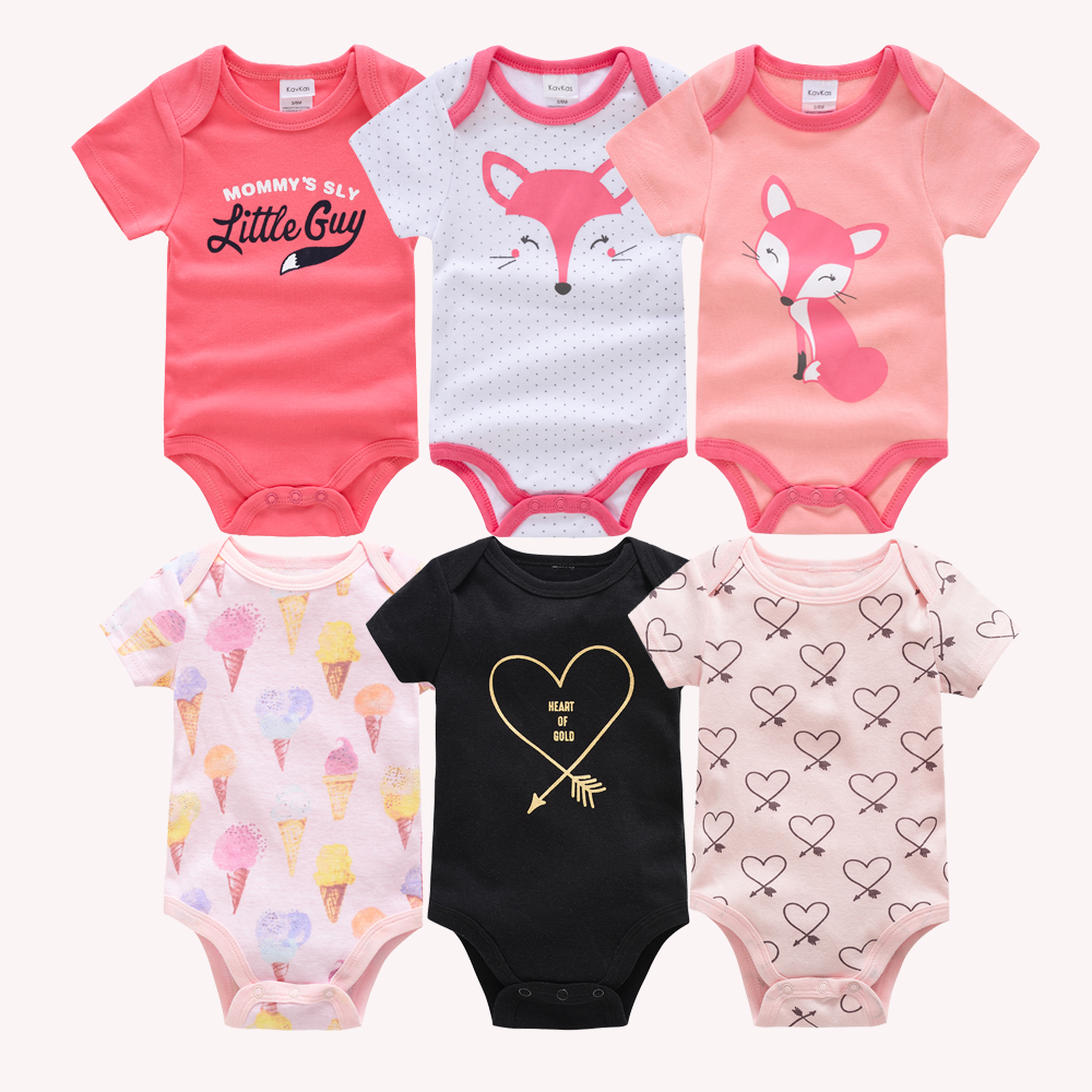 Kavkas Baby Girls Bodysuits 6/ - Baby Clothing Stores recension och pris