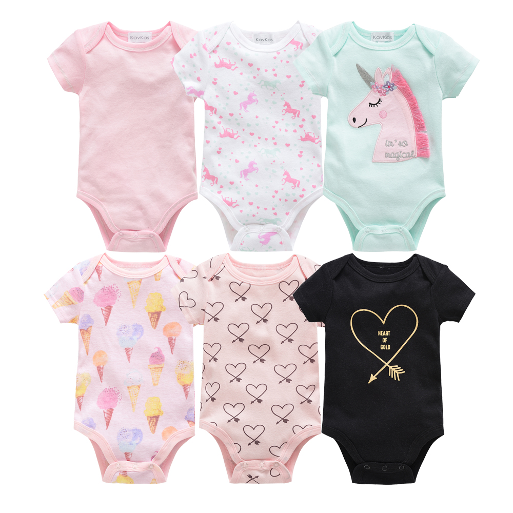 Kavkas Baby Girls Bodysuits 6/ - Baby Clothing Stores recension och pris