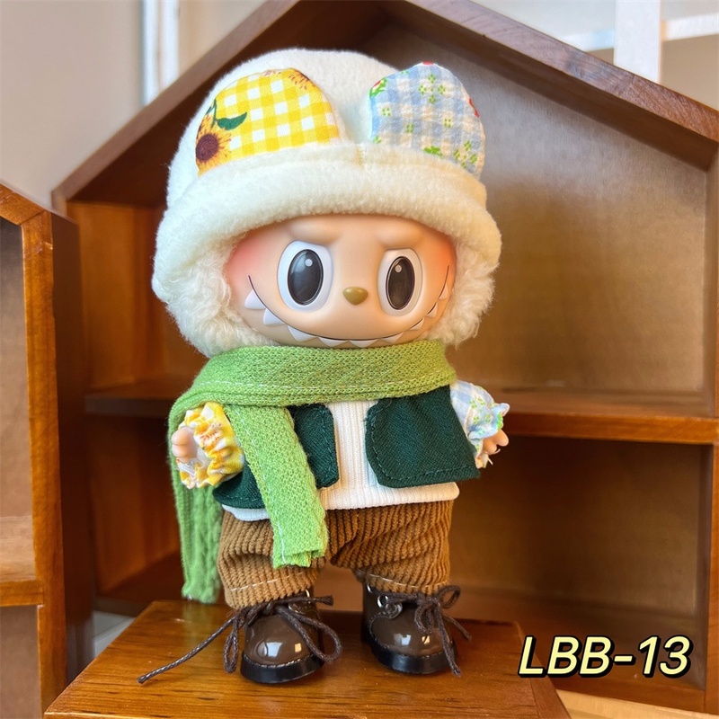 New 17cm Labubu Pendant With T - Baby Clothing High Quality recension och pris