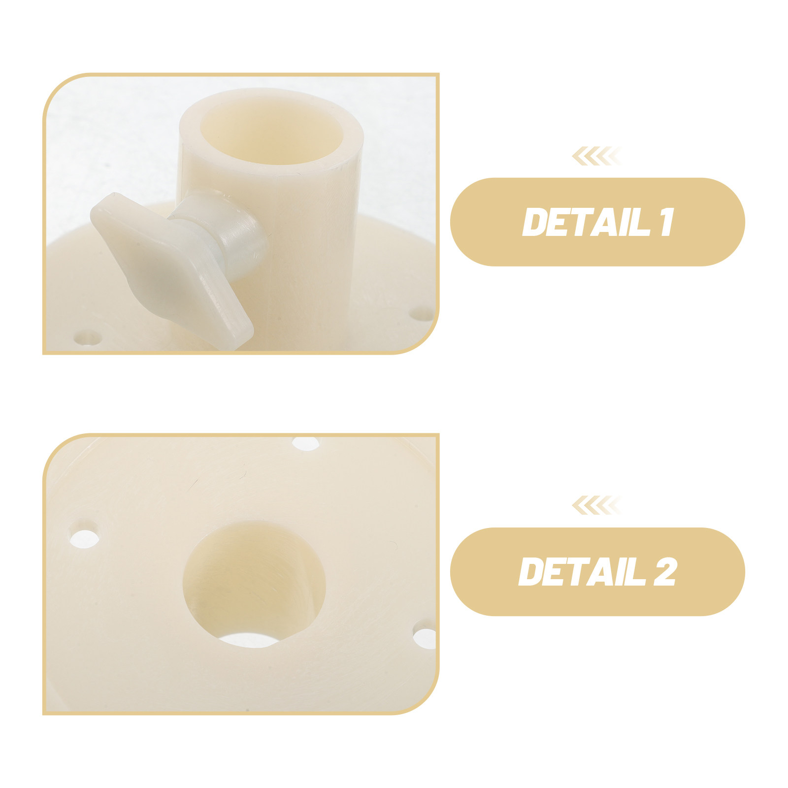 2Pcs Mannequin Stand Hardware  - Baby Clothing Display recension och pris