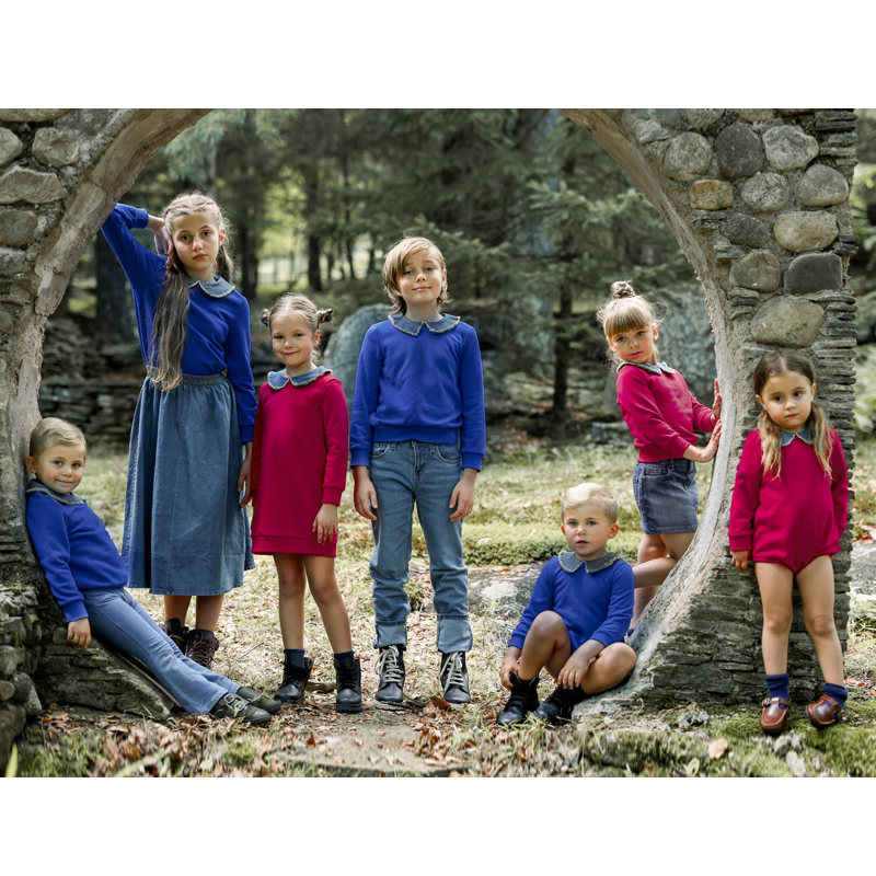 Ali Plus Aw25 Denim Collar Swe - Baby Clothing Crochet recension och pris