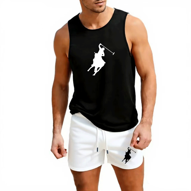 European Men Summer Vest and S - Summer Short Set recension och pris