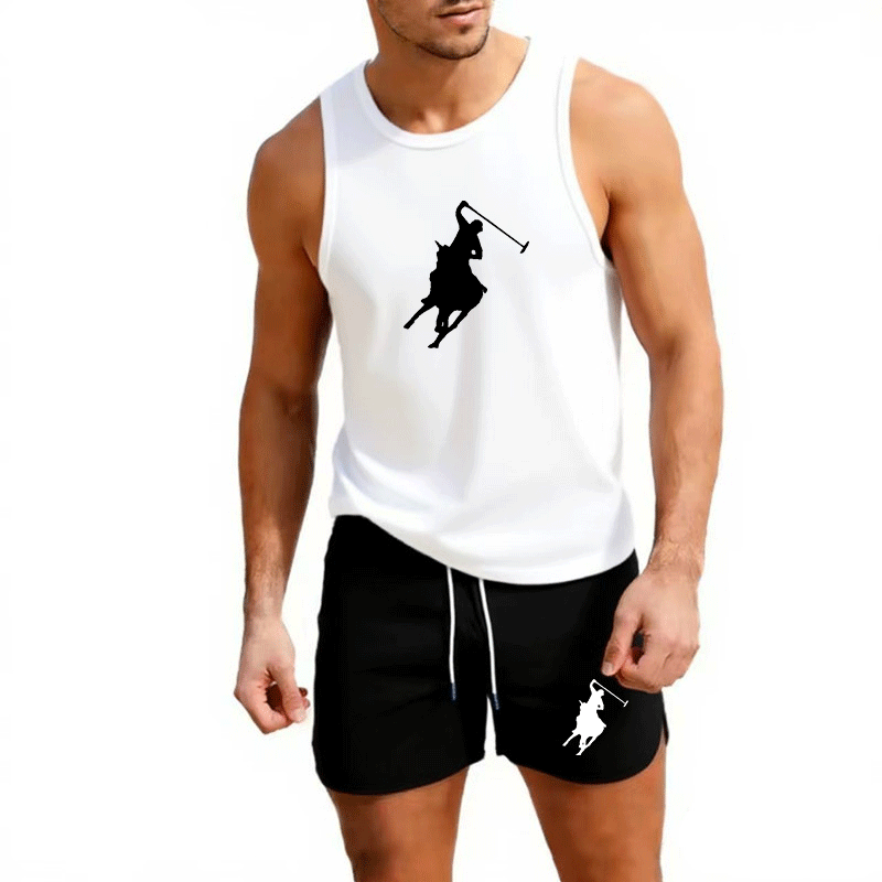 European Men Summer Vest and S - Summer Short Set recension och pris