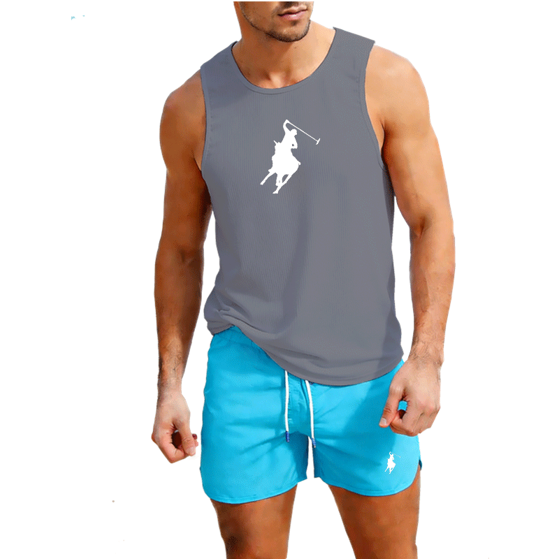 European Men Summer Vest and S - Summer Short Set recension och pris