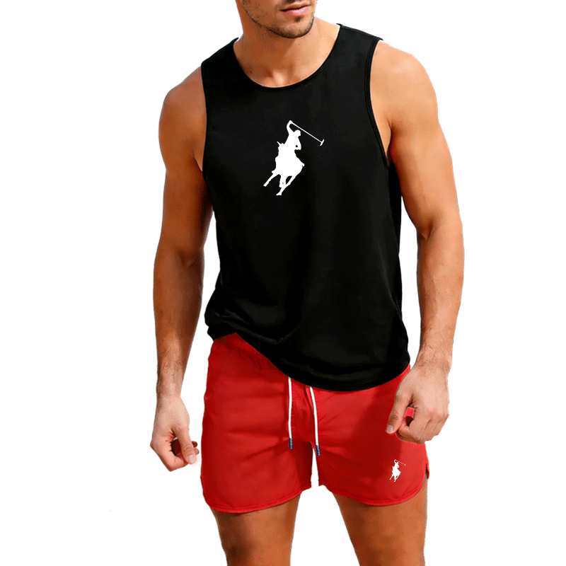 European Men Summer Vest and S - Summer Short Set recension och pris