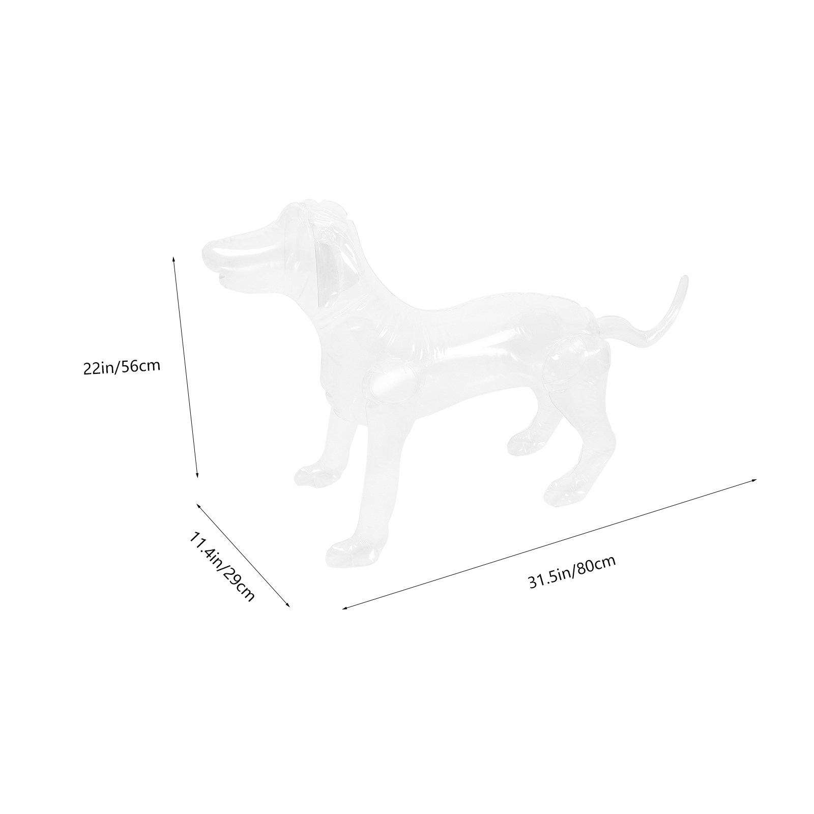 Inflatable Dog Clothes Display - Baby Clothing Display recension och pris