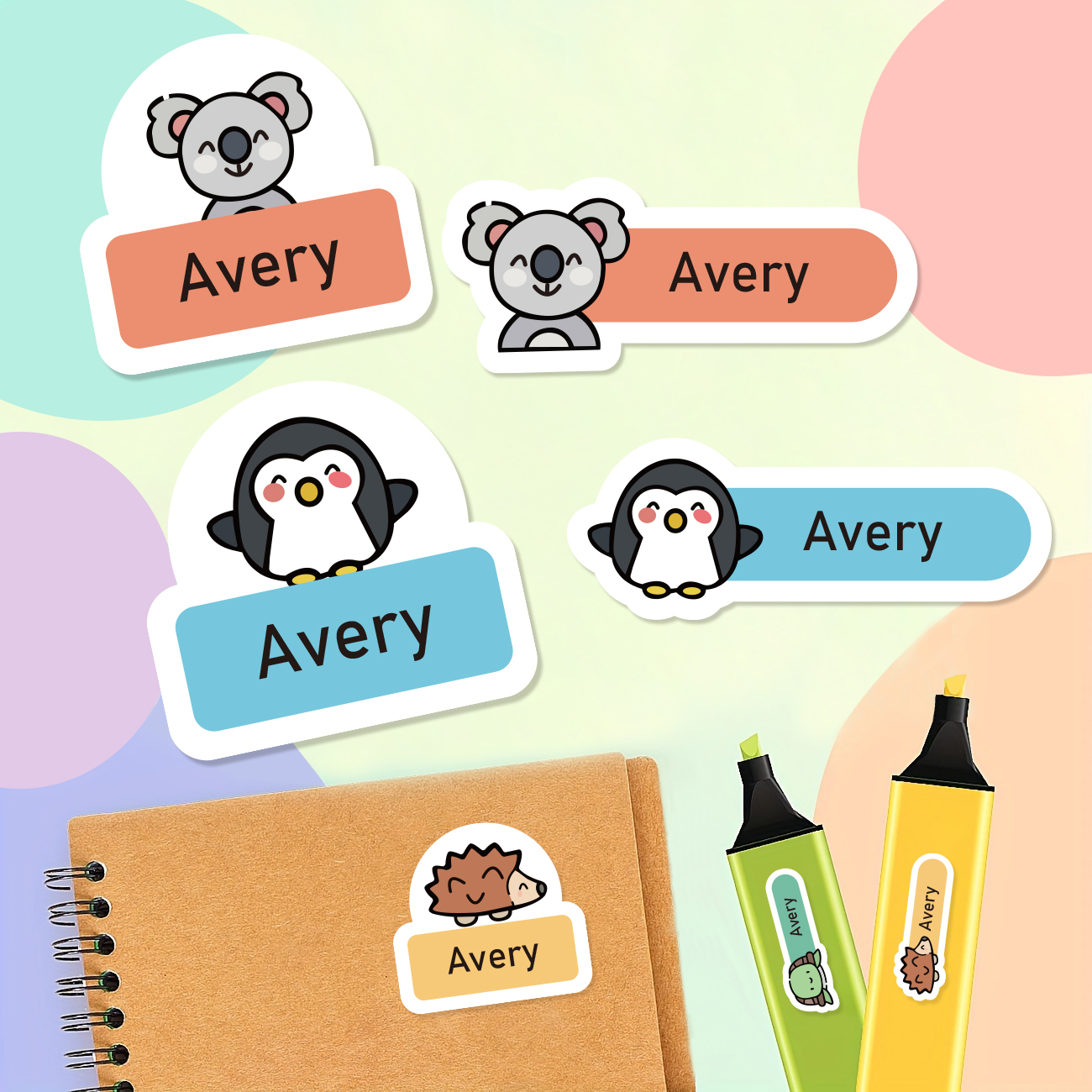 124PCS Custom Name Stickers Cu - Baby Clothing Labels recension och pris