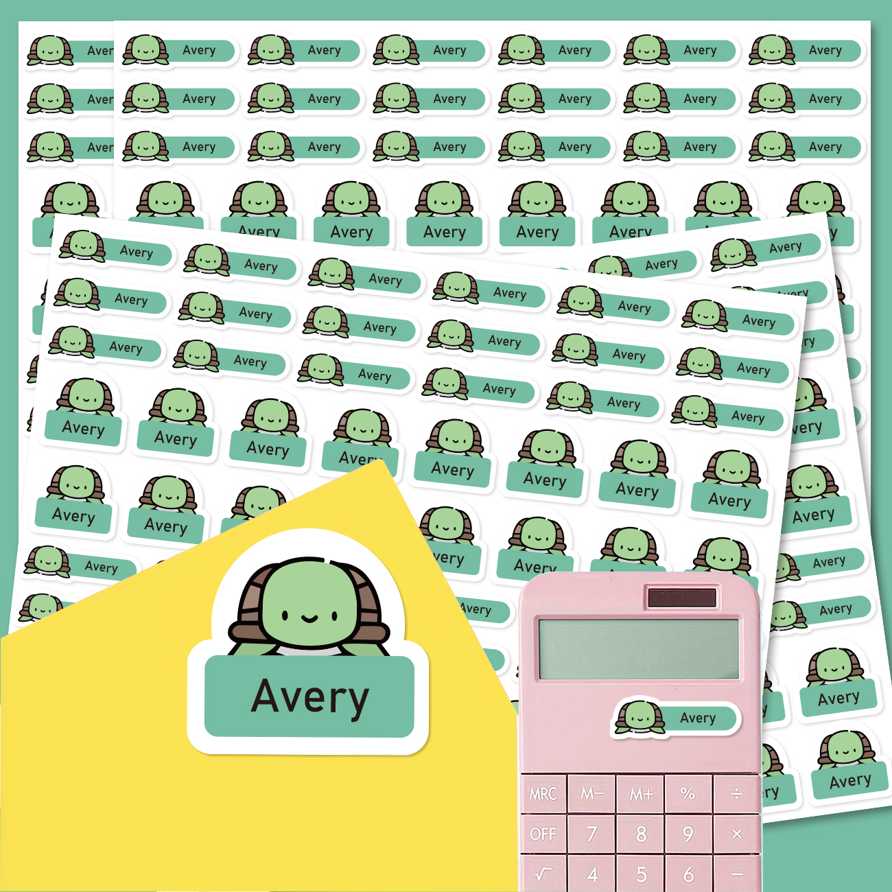 124PCS Custom Name Stickers Cu - Baby Clothing Labels recension och pris