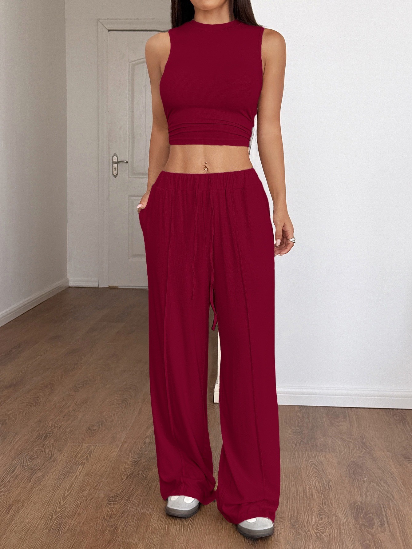 2 Piece Set Summer Y2k Tank Hi - Summer Short Set recension och pris