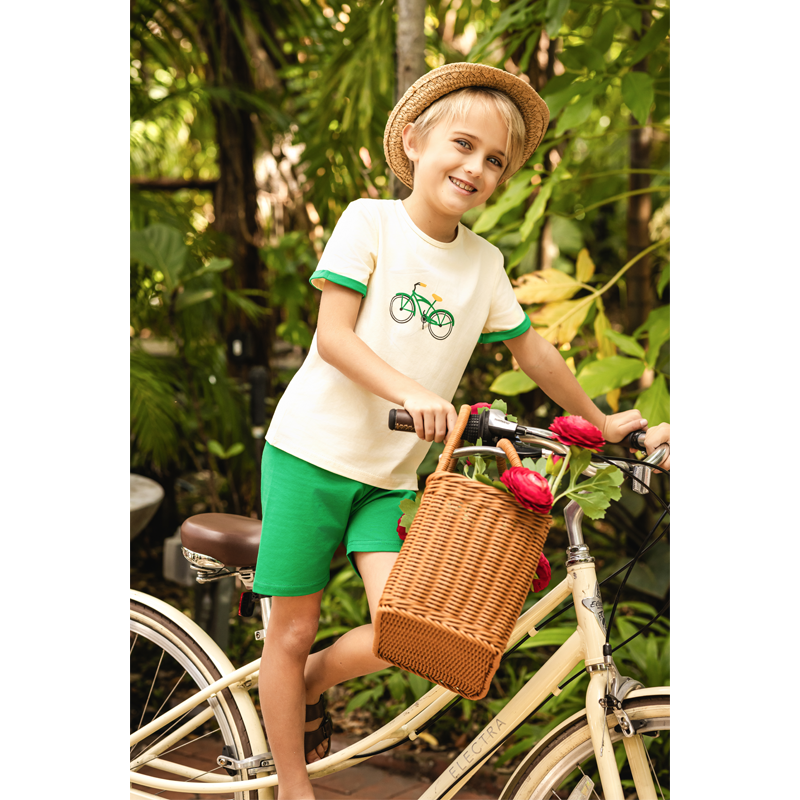 Ali Plus SS26 Printed Bike col - Baby Clothing Crochet recension och pris