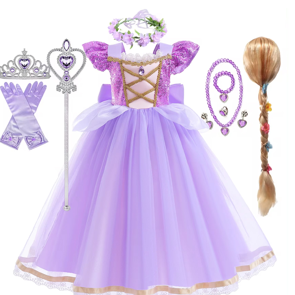 Summer Rapunzal Girl Princess  - Baby Clothing Europe recension och pris