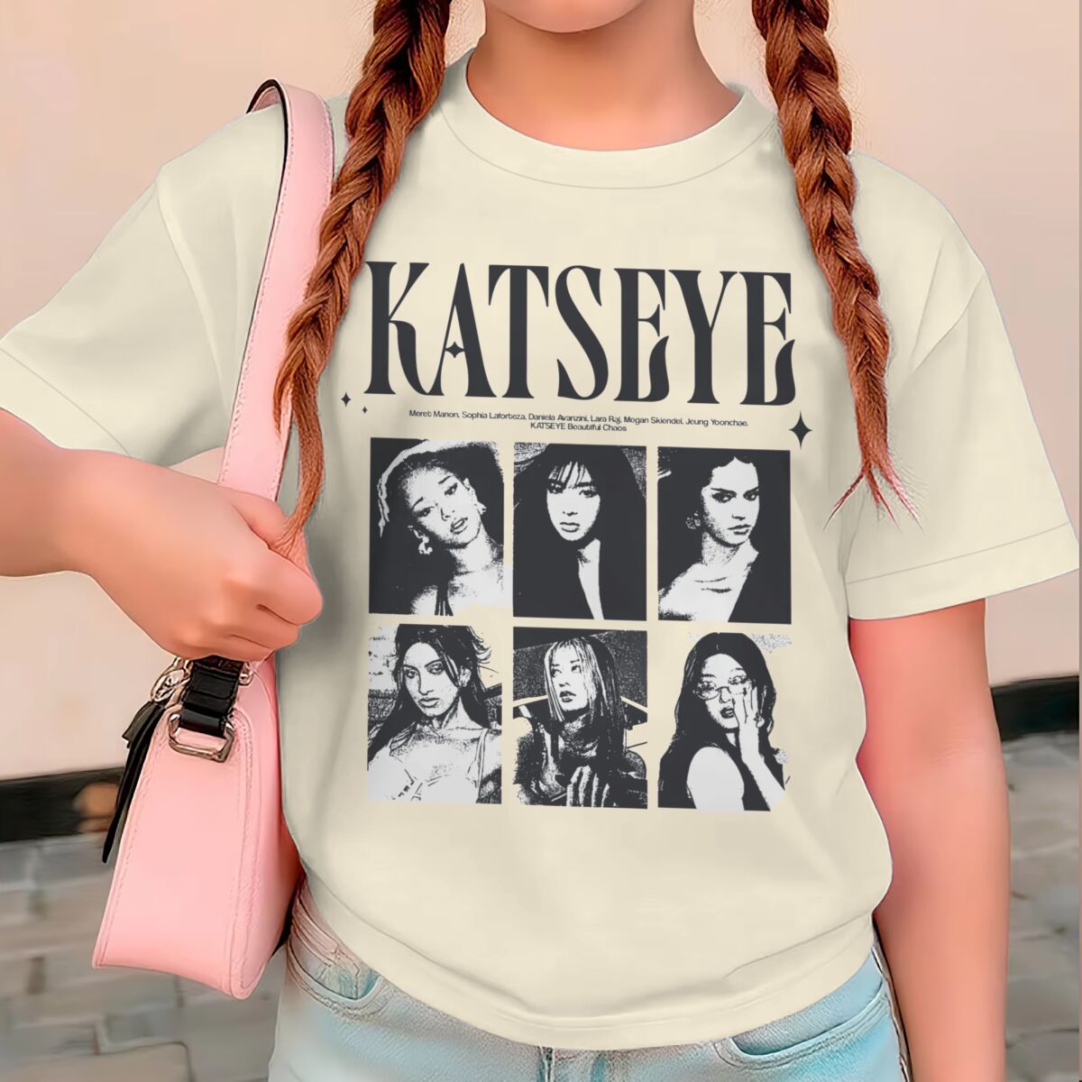 KATSEYE Print Summer Tops Girl - Baby Clothing Crochet recension och pris