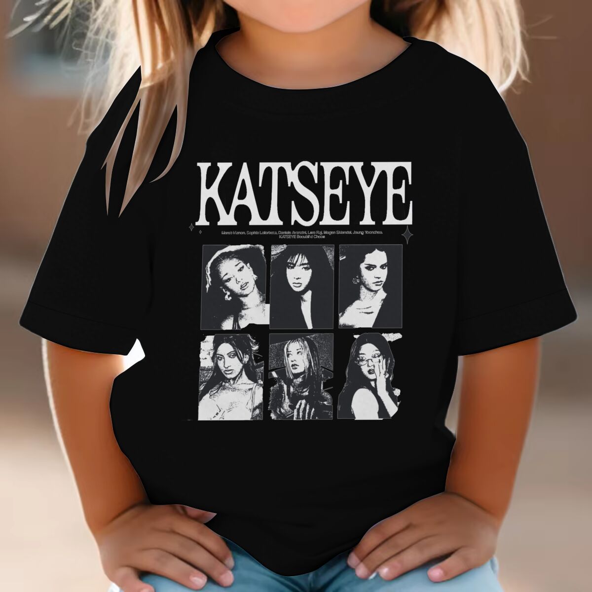 KATSEYE Print Summer Tops Girl - Baby Clothing Crochet recension och pris
