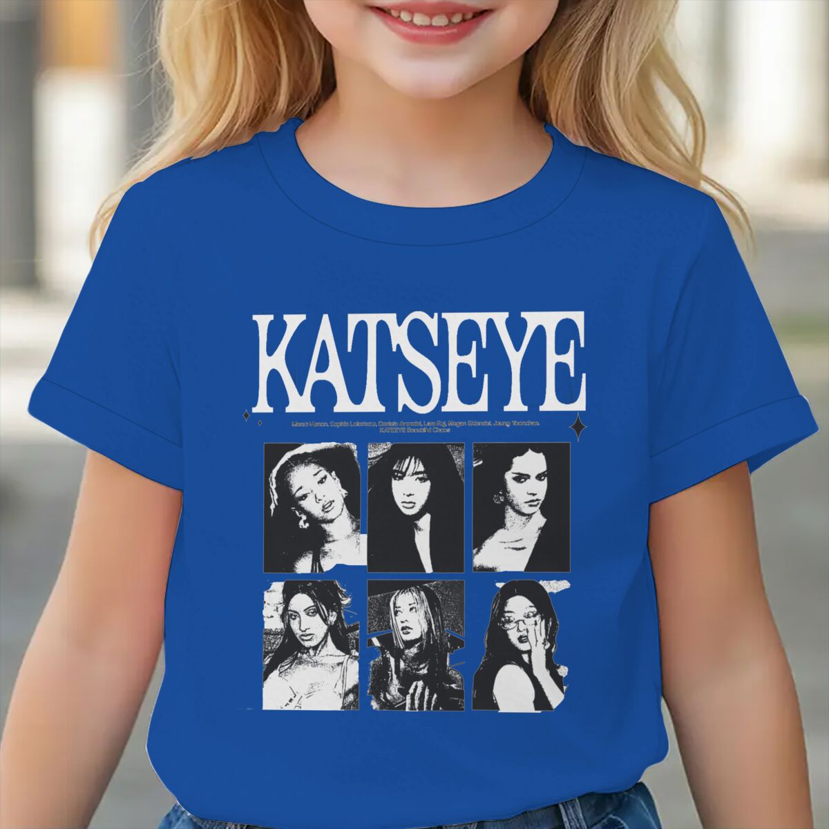KATSEYE Print Summer Tops Girl - Baby Clothing Crochet recension och pris