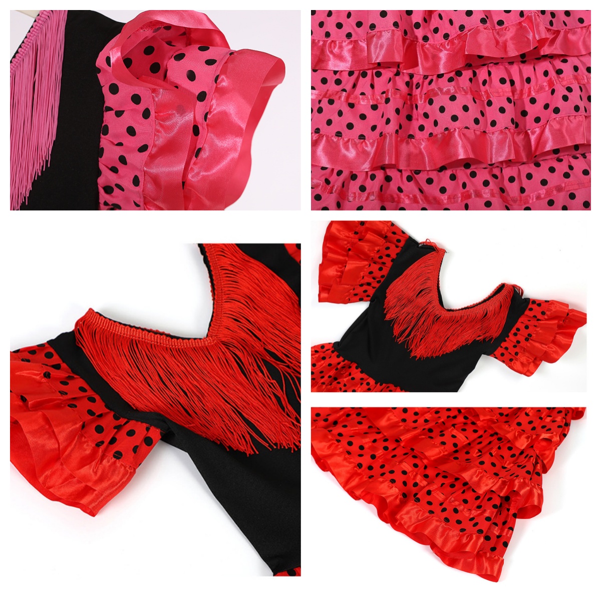 Kids Girls Spanish Flamenco Da - Baby Clothing Europe recension och pris