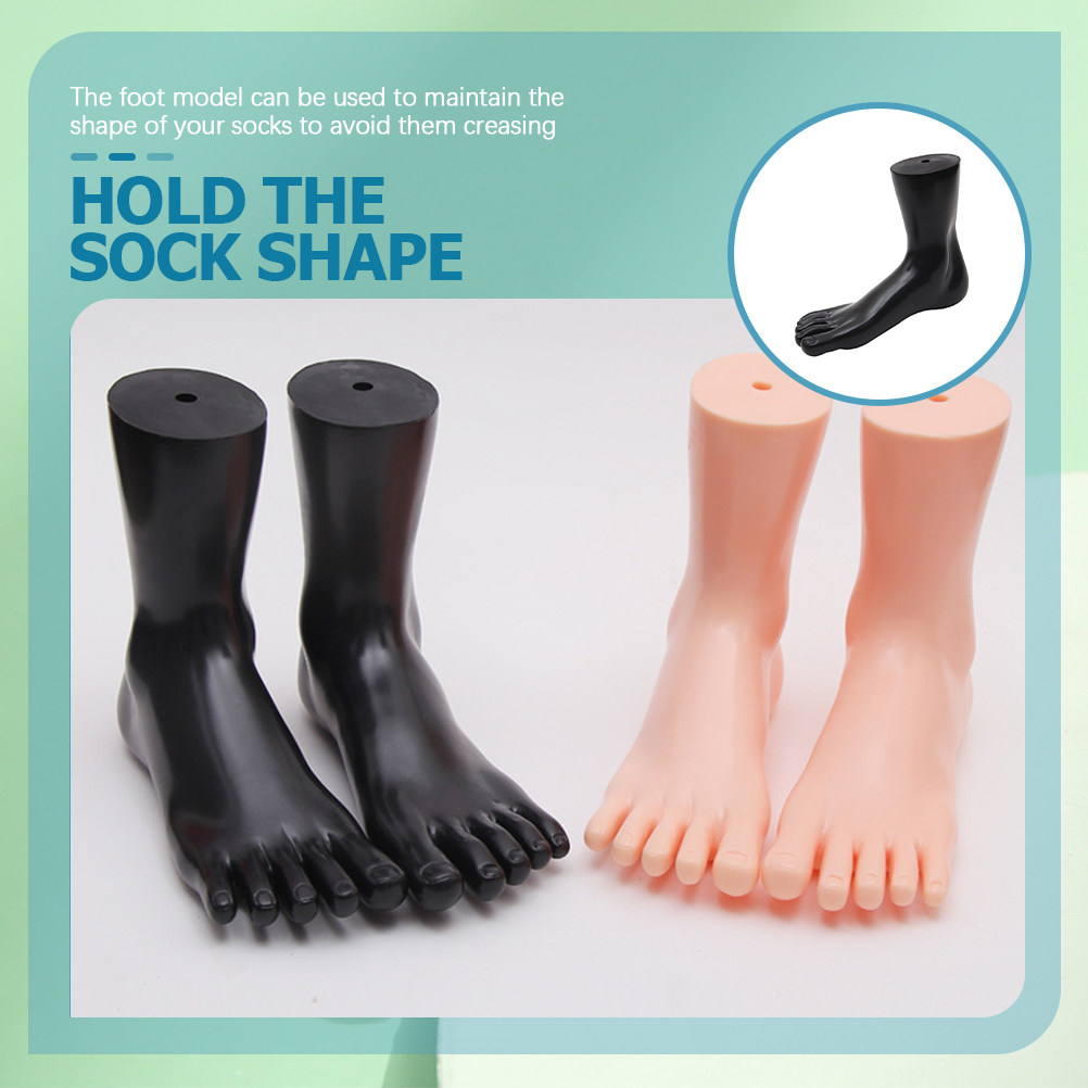1pcs Unisex Foot Mannequin For - Baby Clothing Display recension och pris