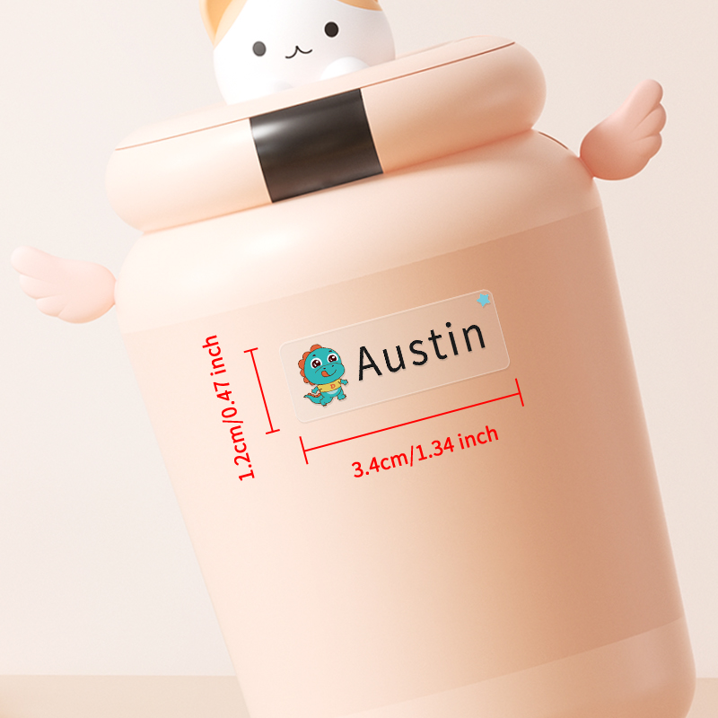 Custom Waterproof Transparent  - Baby Clothing Labels recension och pris