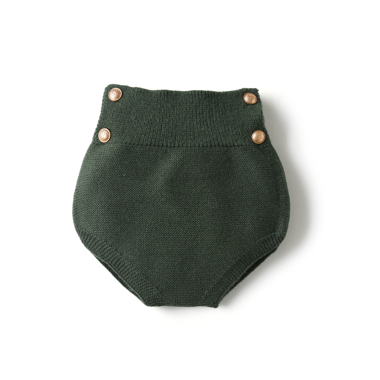 Baby Boy Solid Color Olive Pan - Baby Clothing High Quality recension och pris