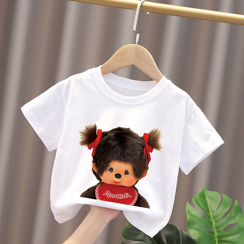 Monchhichi Kids T-shirts Anime - Baby Clothing 1 Year Old recension och pris