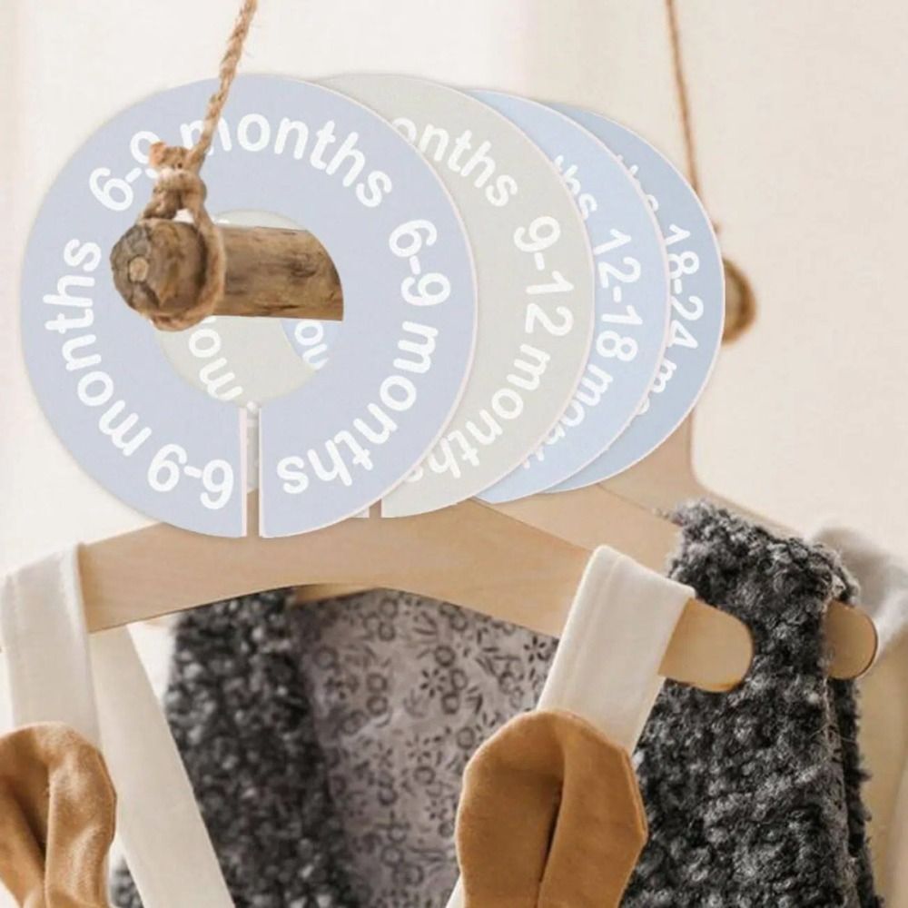 68/9Pcs Organizing Hangers Bab - Baby Clothing Labels recension och pris