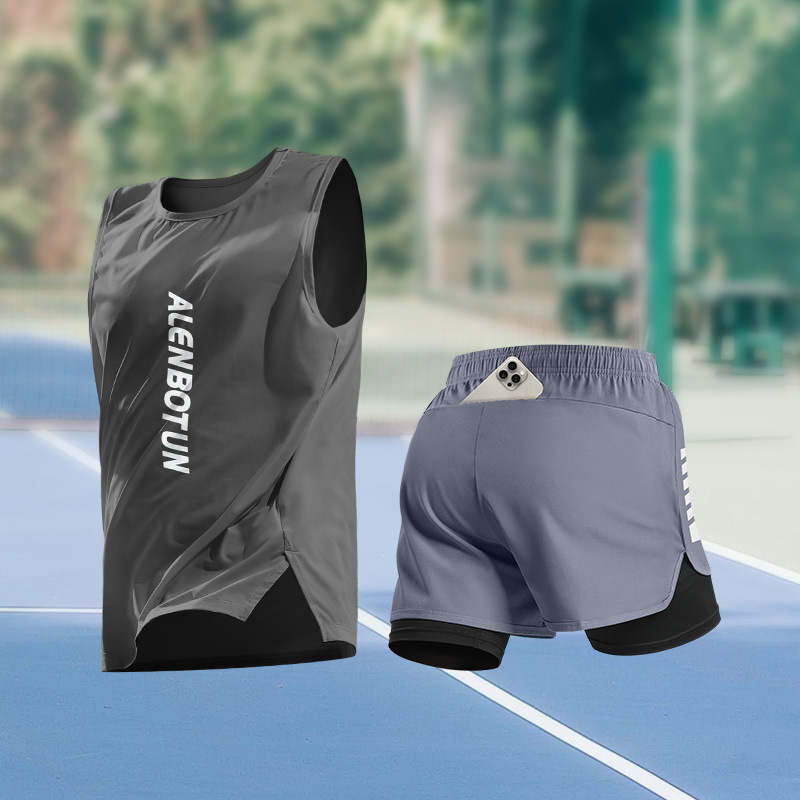 Men Running Sports Set Summer  - Summer Short Set recension och pris