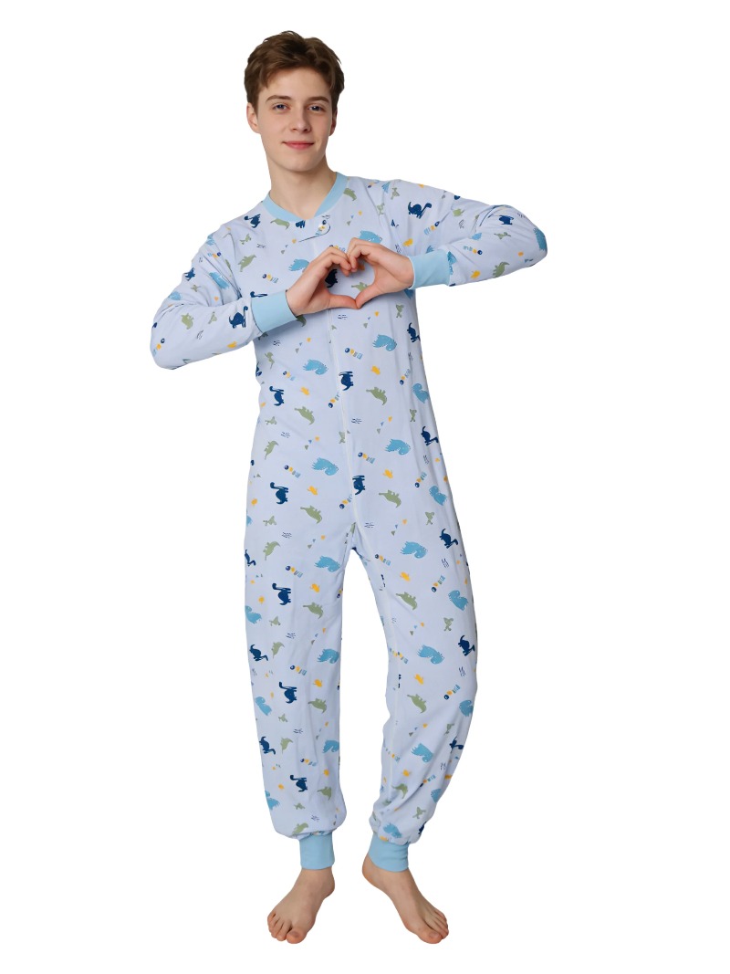 XXXL Adult Underwear Blue Dino - Baby Clothing Crochet recension och pris