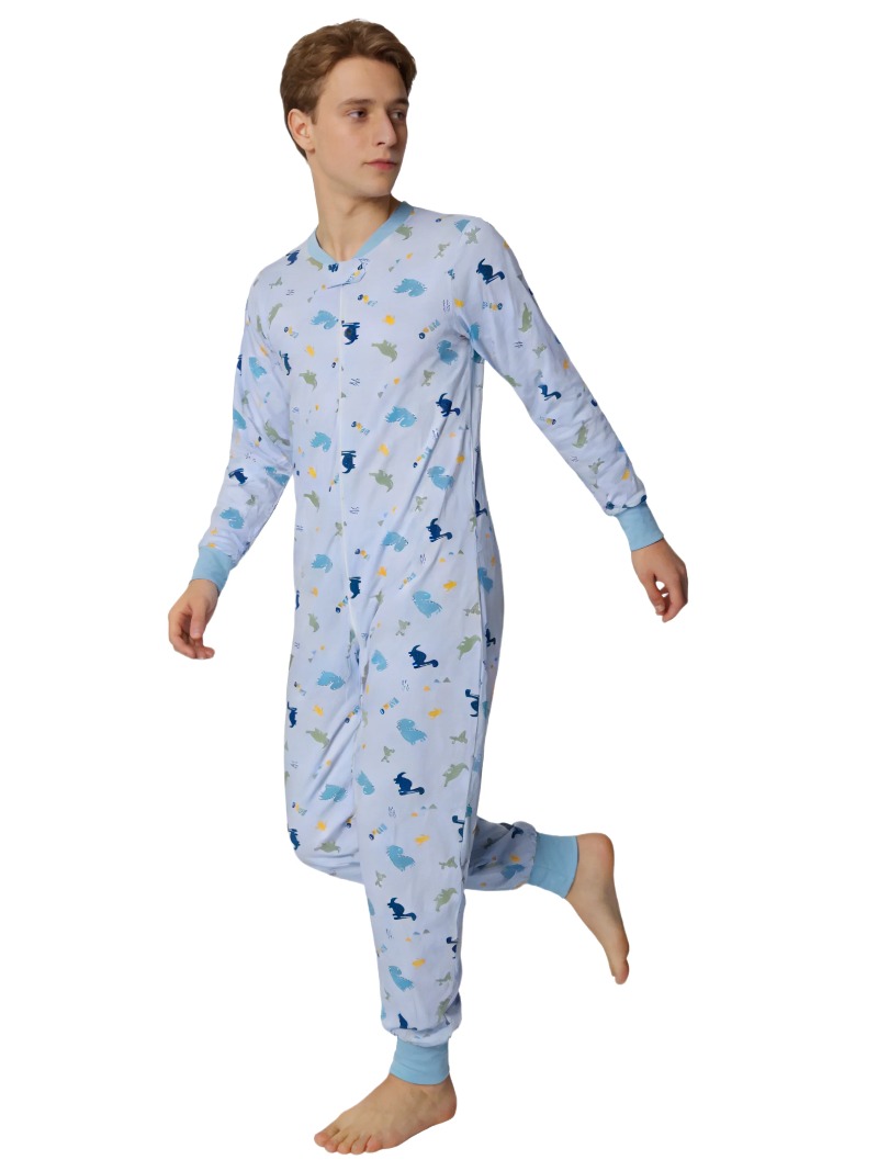 XXXL Adult Underwear Blue Dino - Baby Clothing Crochet recension och pris