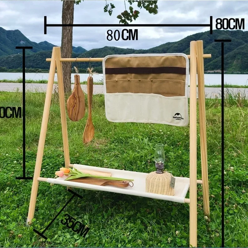 Solid wood portable hook rack  - Baby Clothing Display recension och pris