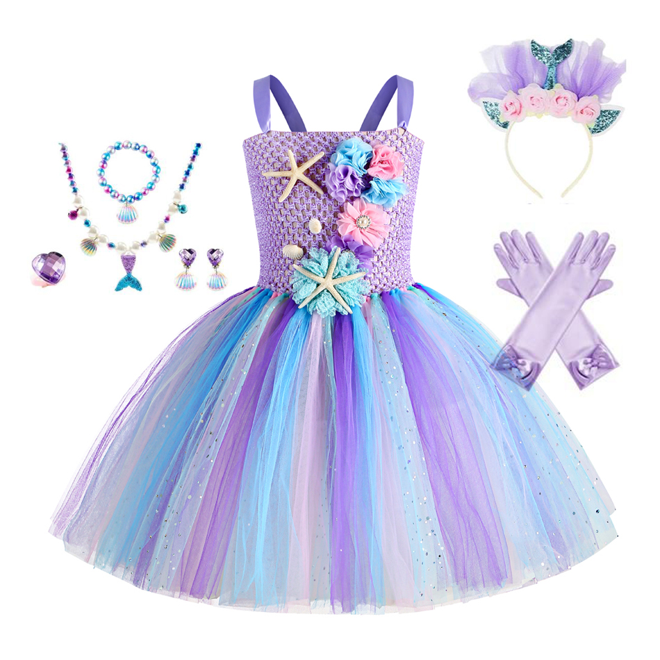 Girls Mermaid Tutu Dress Under - Baby Clothing Europe recension och pris
