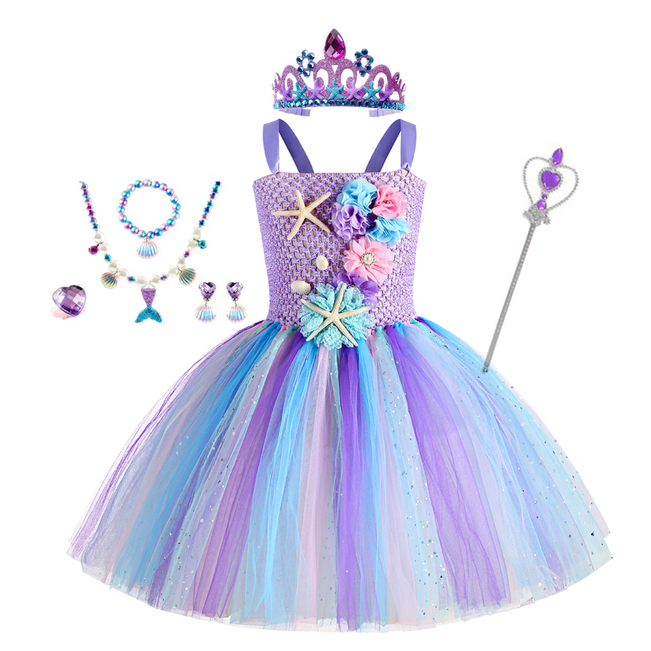 Girls Mermaid Tutu Dress Under - Baby Clothing Europe recension och pris