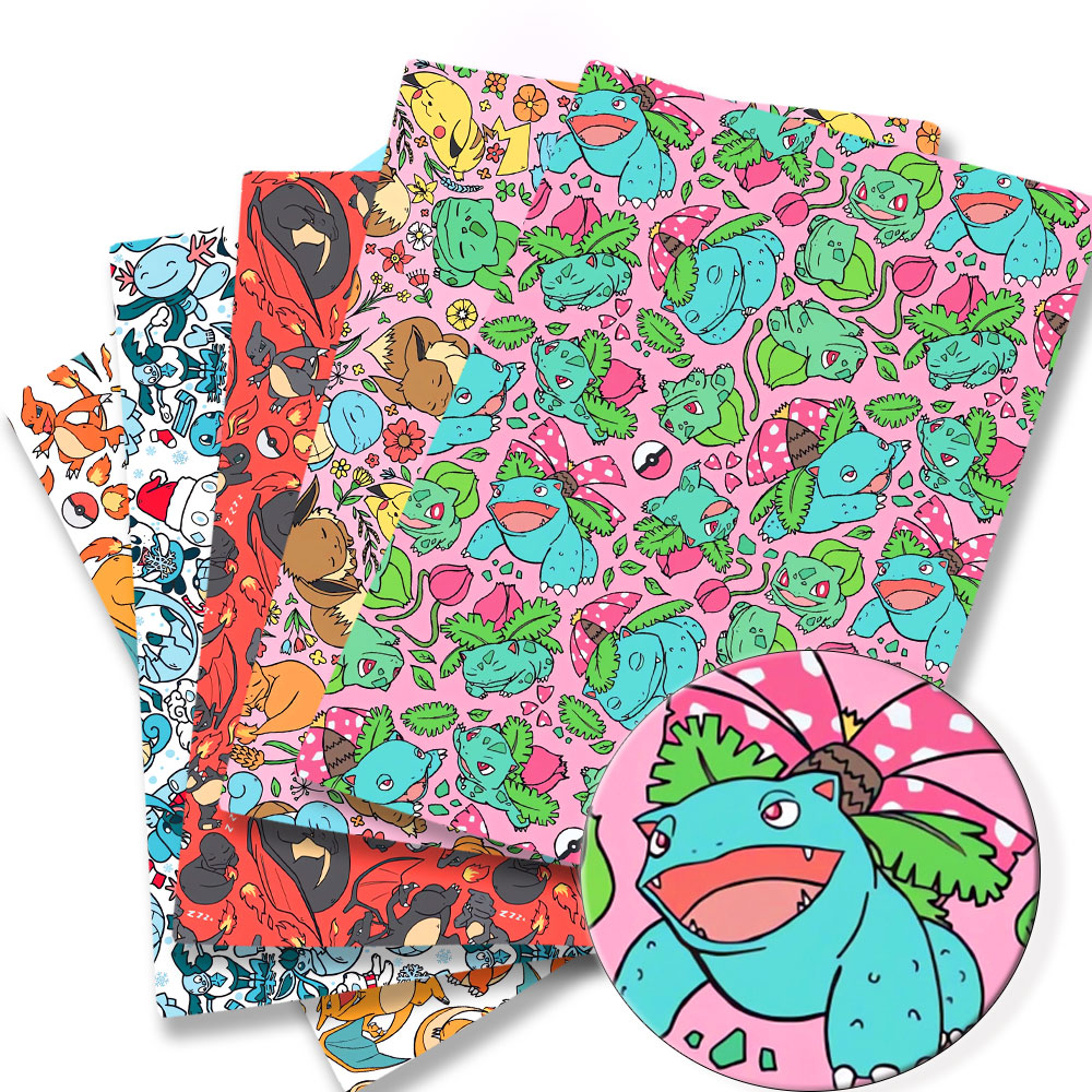 Pokemon Cartoon Fabric140*50cm - Baby Clothing 1 Year Old recension och pris
