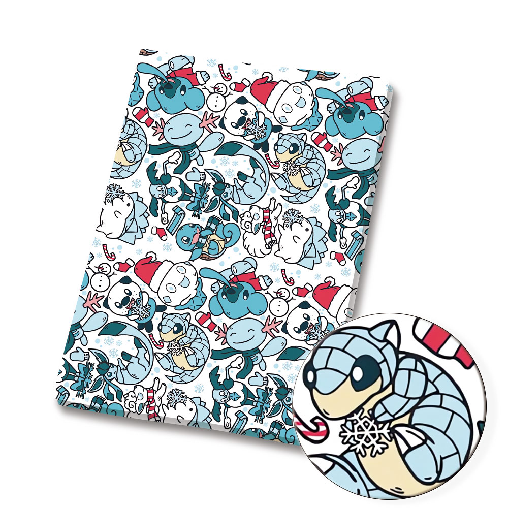 Pokemon Cartoon Fabric140*50cm - Baby Clothing 1 Year Old recension och pris