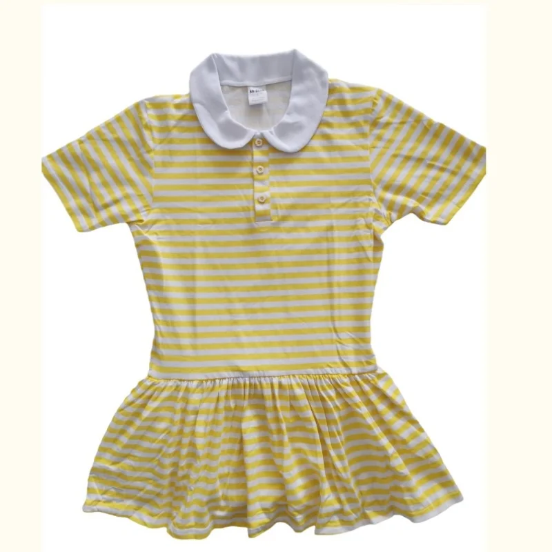 Playsuit Printed Yellow Stripe - Baby Clothing Crochet recension och pris