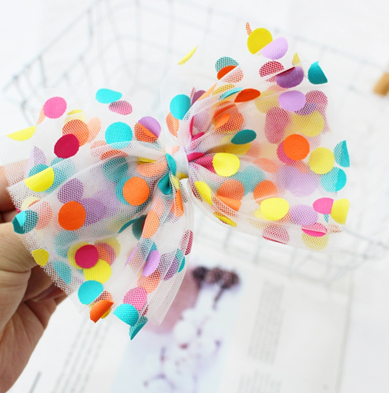 155cm Wide Colorful Polka Dot  - Baby Clothing Organic recension och pris
