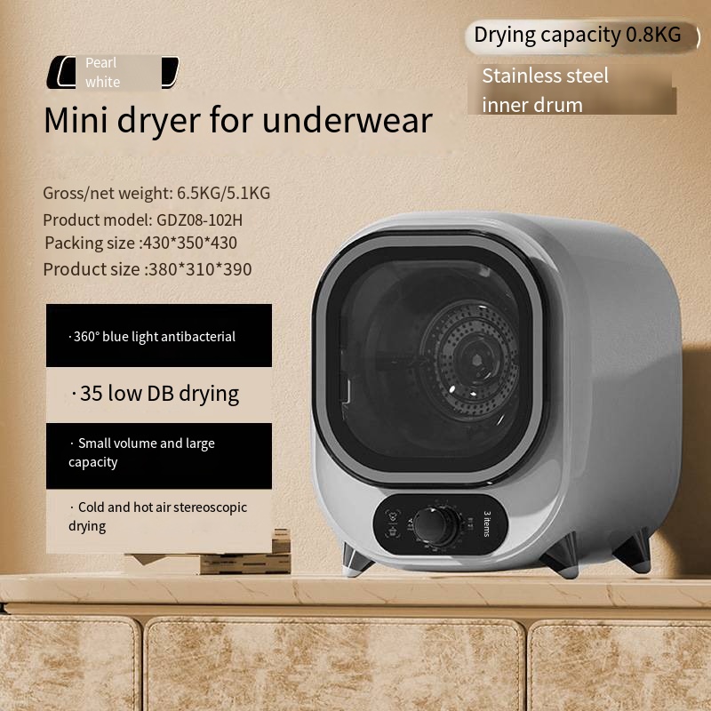 Mini drum dryer, silent home d - Baby Clothing Organic recension och pris
