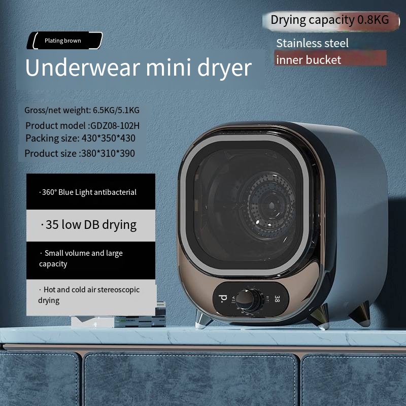 Mini drum dryer, silent home d - Baby Clothing Organic recension och pris