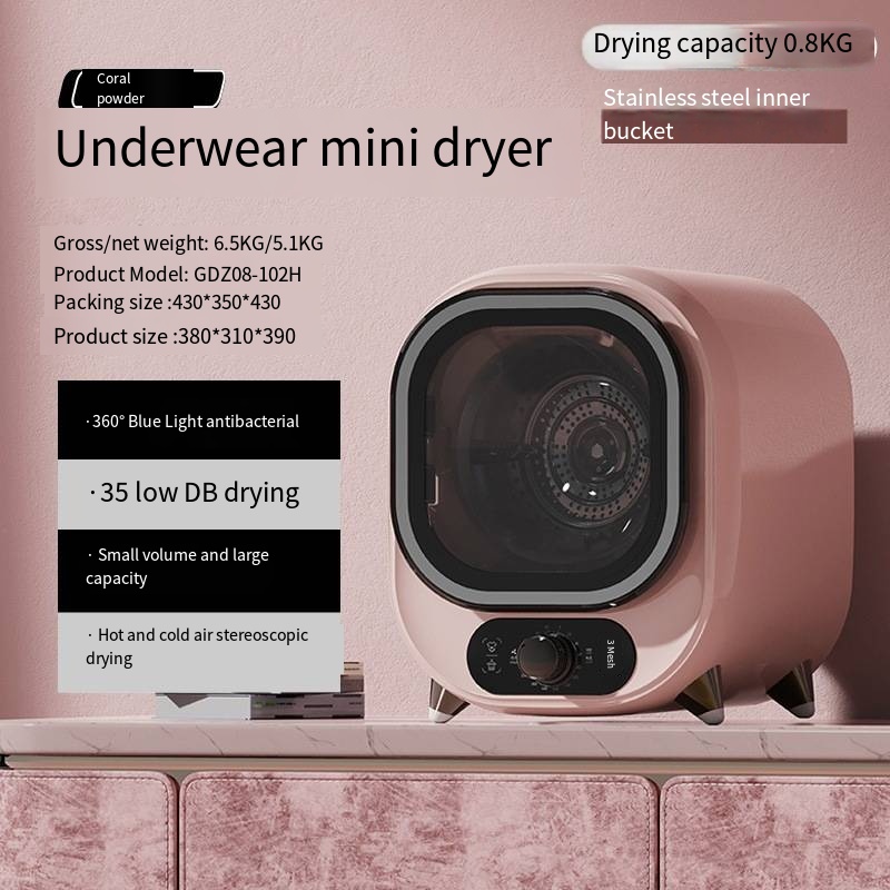 Mini drum dryer, silent home d - Baby Clothing Organic recension och pris