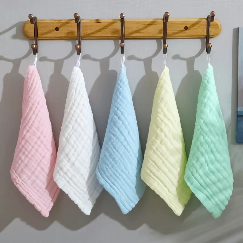 5pcs Baby Muslin Washcloths Bu - Baby Clothing Wash recension och pris