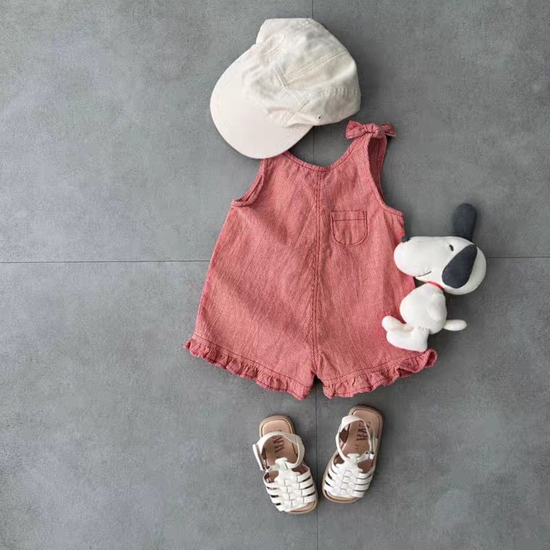 HY2831 Girls Summer Romper wit - Baby Clothing 1 Year Old recension och pris