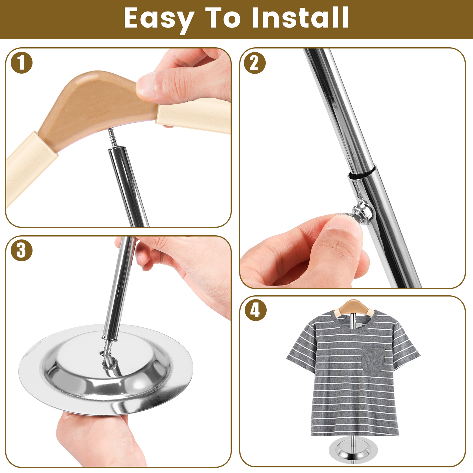 Adjustable T Shirt Display for - Baby Clothing Display recension och pris